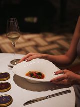 西班牙风味｜鱼子酱炭烤皮基略红椒